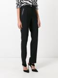 high-rise tailored trousers