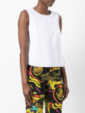 pleated back top