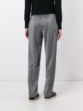 striped waistband track pants