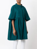 cropped sleeves coat
