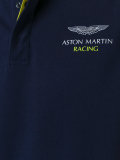 chest print polo shirt