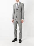 patterned formal two-piece suit