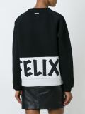 I'm So Felix印花套头衫