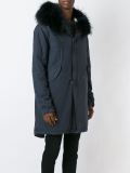 raccoon fur collar parka