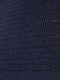 perforated detailing knitted blouse