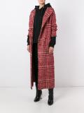 checked coat 