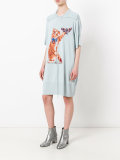 cat print dress 