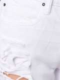 distressed cropped jeans