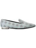 floral print slippers