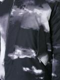 'Cloud'印花机车夹克