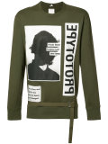 photograph print sweatshirt