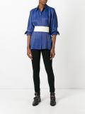 belted shirt 
