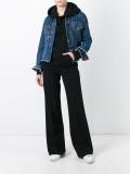 flared long trousers