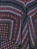 scarf print two tier cami