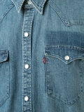 shortsleeved denim shirt