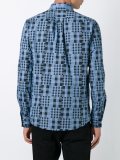 pixelated check shirt