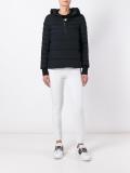 hooded puffer jacket