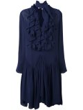 ruffled dress