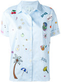 embroidered patch shirt 