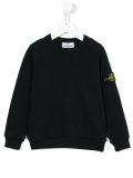 logo patch sweatshirt