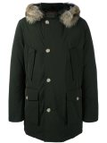 hooded parka coat