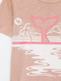 whale print T-shirt 