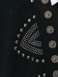 studded detail cardigan