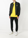 taxi embroidered bomber jacket