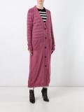 long knitted cardigan