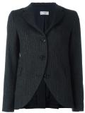 double striped fitted jacket