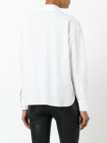 ruffled trim shirt 