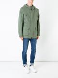 padded hooded jacket