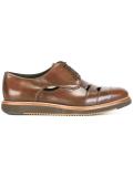 cutwork derby shoes
