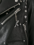 multi-studded biker jacket
