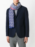 geometric pattern scarf