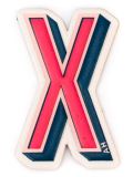 'X'皮革贴纸