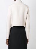 double breasted cropped jacket