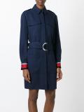 belted shirt dress