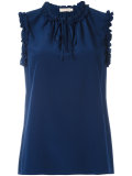 gathered neck top