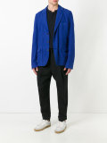 drop-crotch tailored trousers