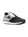 glitter slip-on sneakers