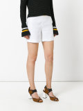 high-waisted shorts