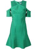 cold-shoulder dress