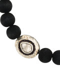 beaded bracelet with diamonds