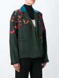 'butterflies' embroidered jacket