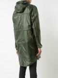 long-length hooded jacket