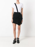 diagonal brace asymmetric skirt