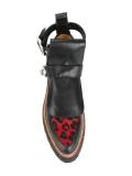 leopard print platform loafers