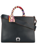 'Edie' top handle tote