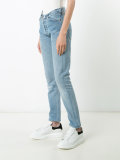 slim light-wash jeans